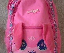 Smiggle Pink Bunny Backpack
