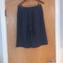 Navy Culottes.  S.16 New-No Tag. Image 4