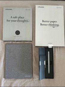 Remarkable 2 set with stylus pen and cover