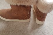 Zara Kids Fur Boots - as new