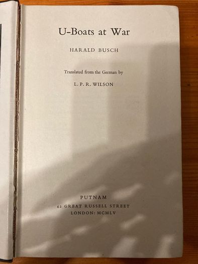 War book:'U-Boats at War'