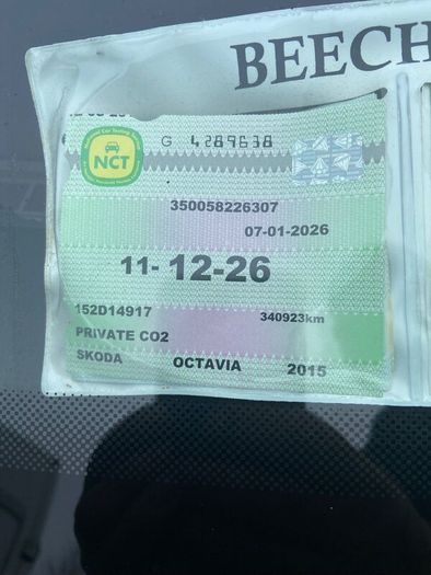 Skoda Octavia 1,6TDI  90HP NCT 12/26