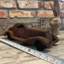 vintage Fire Chief Toy Car 38 cm Image 5