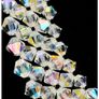 Vintage 1950s Aurora Borealis Choker Necklace Crystal Beads Bridal Necklace Image 3