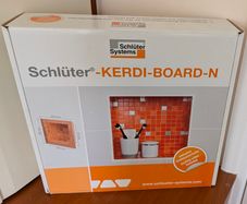 Shower Wall Niche Schlueter Kerdi Board
