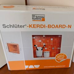 Shower Wall Niche Schlueter Kerdi Board