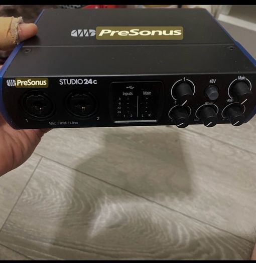 presonus  24C Digital Audio Work Station for home recording