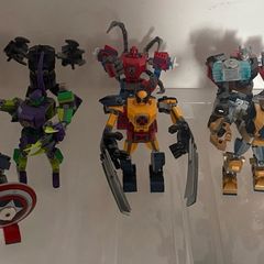 Set of 11 Lego Mechs complete with Minifigures