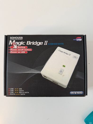 Magic Bridge II sata/ide/usb Hard Drive Adapter
