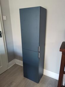 Bathroom Tallboy Twin Door Wall Unit