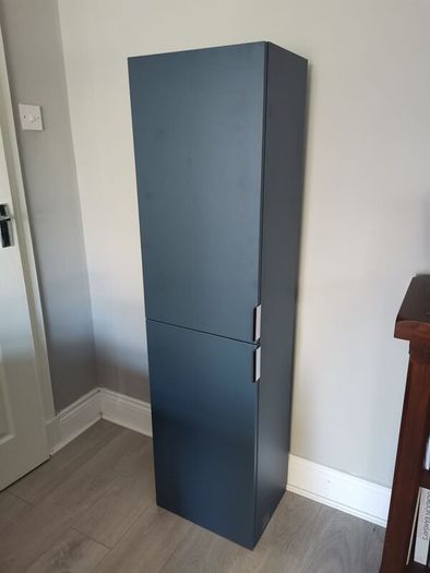 Bathroom Tallboy Twin Door Wall Unit