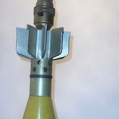 trench art lamp