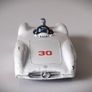 Diecast Vintage Dinky Toys Mercedes-Benz Racing Car - Fair to Good Original Condition/No Box Image 4