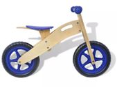 Balance Bike Wood Blue