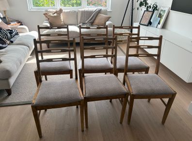 Solid wood dining chairs