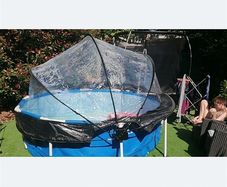 swimming pool and cover