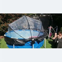 swimming pool and cover