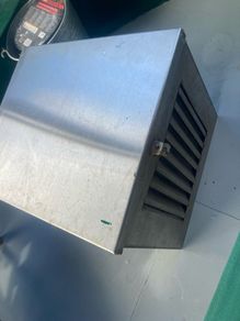 boat/camper vented aluminium generator cabinate