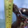 Antique large Copper Lustre Staffordshire Pottery Image 2