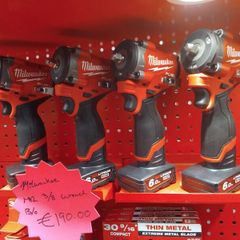 Milwaukee M12 Fuel 3/8 inch impact wrench