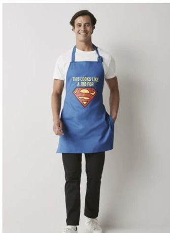 DC Comics Superman Apron & Oven Glove NEW