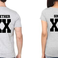 Together Since Your Date Couple T-shirts Great Gift Present For Valentines Day Idea