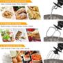 10 Speeds 1400W Tilt-Head Cake Electric Kitchen Multi-Functional with Dough Hook Mixing Whip and Beater MULTIPLE COLOURS AVAILABLE, SEE PHOTOS (FREE POSTAGE) Image 5