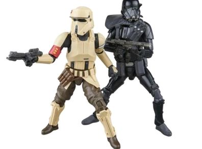 Star Wars Shoretrooper & Death Trooper 6" Scale Black Series New & Unopened