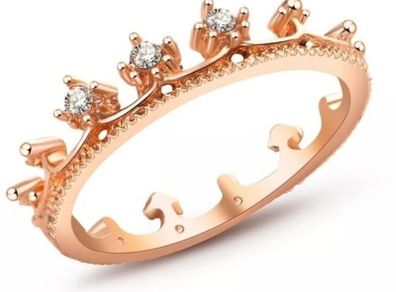 Rose gold princess ring bnip