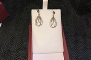 silver earrings