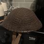 Untouched 1940 WW11 British MKII war helmet Image 6