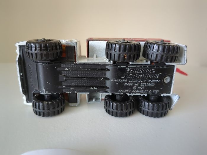 Vintage 1975 Matchbox Battle Kings K-110 Shell Recovery Vehicle