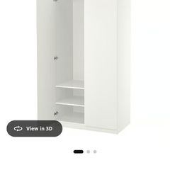 Ikea Pax Forsand Wardrobe in white