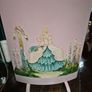 Barbola Vintage Art Deco firescreen Image 2