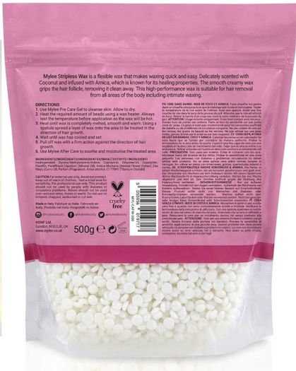 Professional Waxing Kit with Wax Heater, Hard Wax Beads 500g, Spatulas - Stripless Depilatory Waxing Pellets Solid Film Beans No Strip Needed MULTIPLE SCENTS AVAILABLE, SEE PHOTOS (FREE POSTAGE)