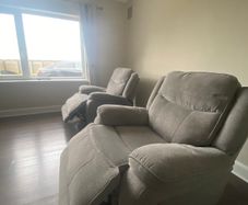 Comfortable Reclining Sofa and Chairs-Selling due to room size