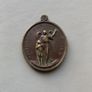 Antique Rare Religious Medal Image 2