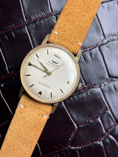 25 Jewel Automatic Korona 1960s Men's Watch
