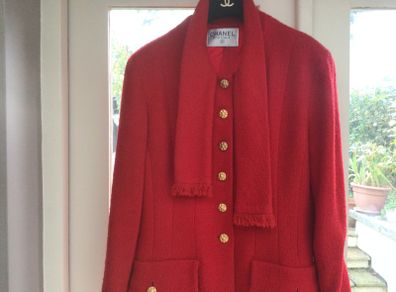 Genuine  Vintage Chanel Jacket Size 12