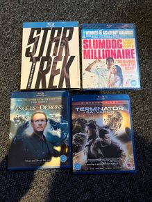 4 Blurays Terminator - Stat Trek etc