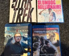 4 Blurays Terminator - Stat Trek etc