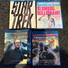 4 Blurays Terminator - Stat Trek etc