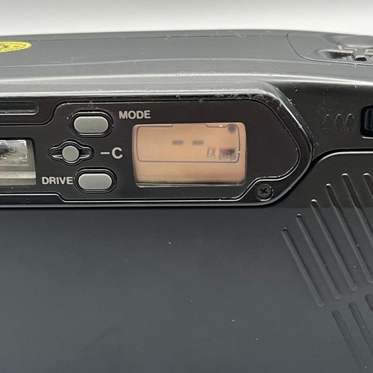 Pentax Zoom 90 35mm Film Point and Shoot Camera Black Tested