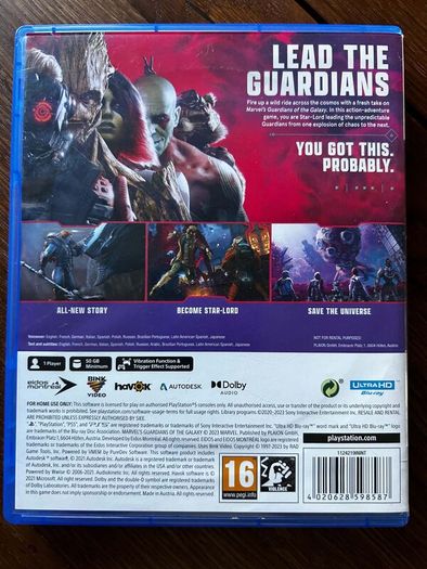 Guardians of the Galaxy PS5