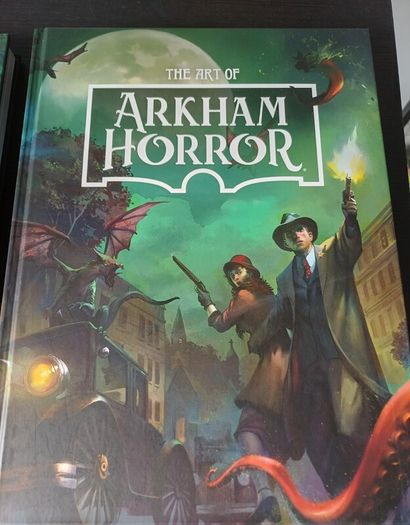 Arkham Horror books (including rare Investigator book)