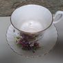 Floral teacup and saucer Image 7