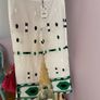 REDUCED Fab Zara Insta Famous Bloggers White Linen Blend Embroidered Trousers Size Large UK 12 New with Tags Image 10