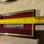 Vintage Italian Framed 3d Art Plaque Pewter Last Supper Wall Hanging Picture Image 4