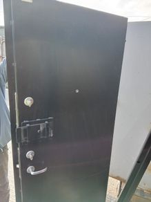 steel door