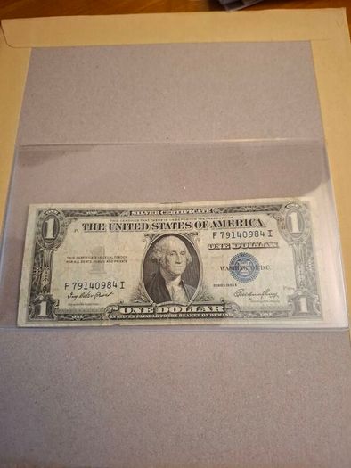 1957 Us Dollar Bill